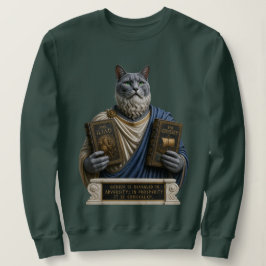 Moletom Gato Russo Azul Homero