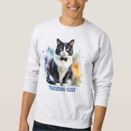 Moletom Gato Smoking Elegante