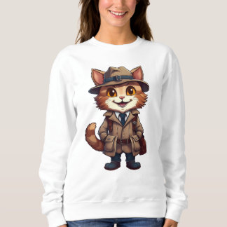 Moletom Gato sorridente bonito