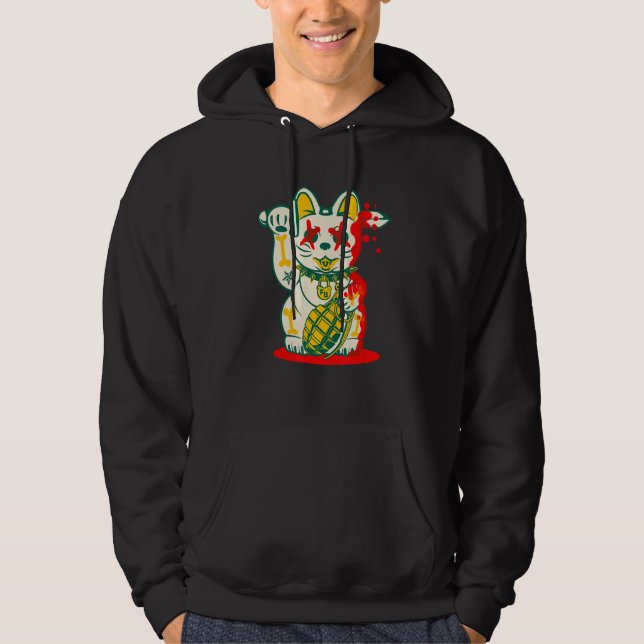 Moletom Gato Sortudo (Frente)