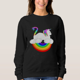 Moletom Gato unicórnio
