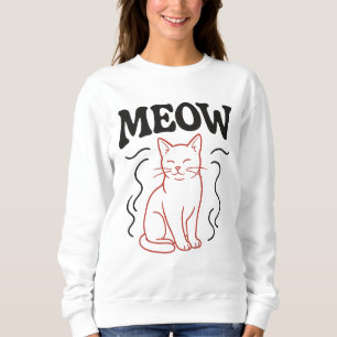 Moletom Gato vermelho