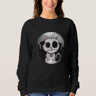 Moletom Gato Zumbi   Gato Zumbi  Halloween