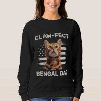 Moletom Gatos de Bengala de PAI BENGAL FECHADOS POR Pai Ga