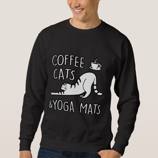Moletom Gatos de ioga 29 (Frente)