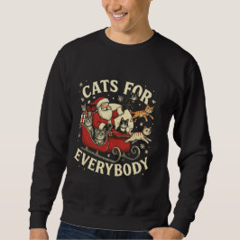 Moletom Gatos de Natal