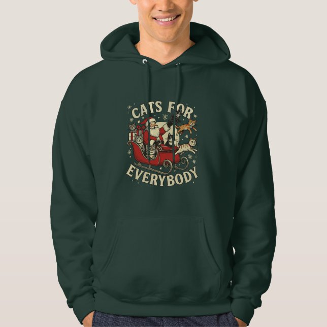 Moletom Gatos de Natal  (Frente)