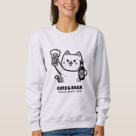Moletom Gatos e cerveja 1