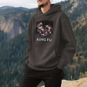 Moletom Gatos Épicos de Kung Fu Arte Marcial