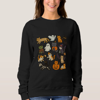 Moletom Gatos Halloween - Gatos Bonitos na Design de Figur