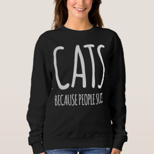 Moletom Gatos Porque Pessoas Chupam