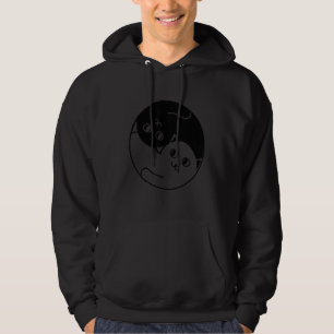 Moletom Gatos Yin e Yang