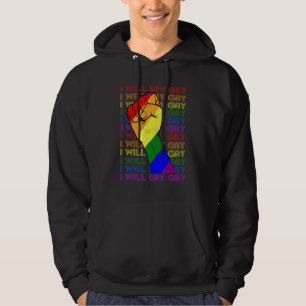 Moletom Gay da Flórida Eu Vou Dizer Que Gay Diz Amor Orgul