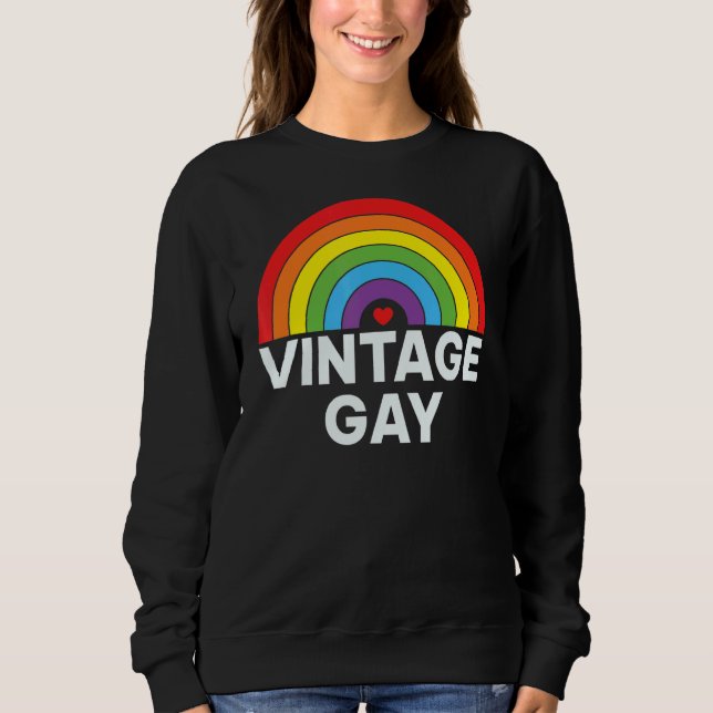 Moletom Gay de Vintage (Frente)