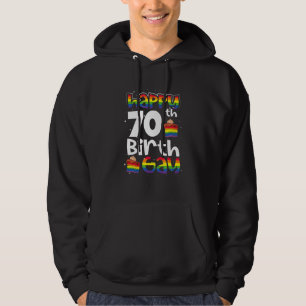 Moletom Gay Lésbica Orgulho Arco-Íris Bandeira Lgbtq 70 An