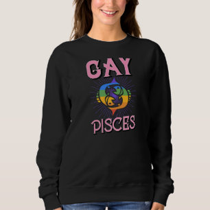 Moletom Gay Peixes Símbolo Zodiac Aniversário Horoscópio C