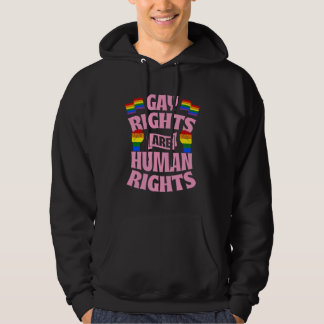Moletom Gay Rights Are Human Rights Cute LGBTQ Gay Rights
