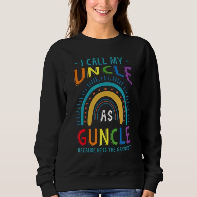 Moletom Gay Uncle Pride Guncle 4 (Frente)