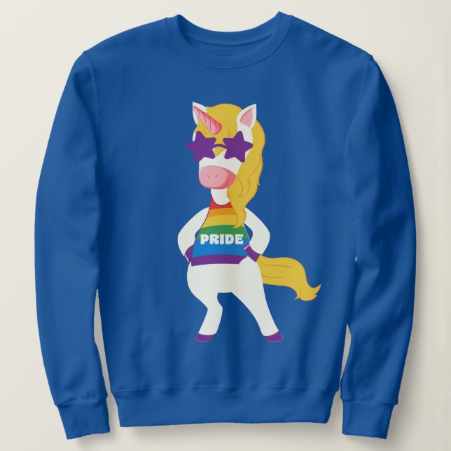 Moletom Gay Unicorn (Frente do Design)