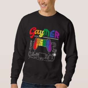 Moletom Gaymer - Gamin Gamer Gamin - Orgulho gay da Fila L