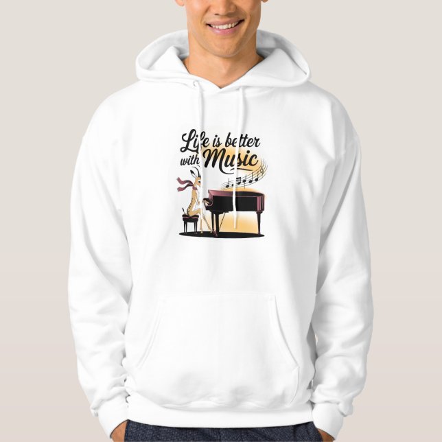 Moletom gazelle piano (Frente)