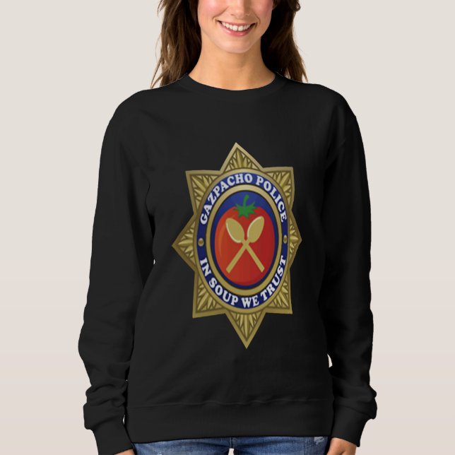 Moletom Gazpacho Police Badge Greene Pelosi (Frente)
