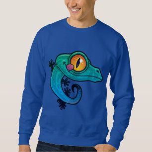 Moletom Gecko de Cartoons Coloridos Bonitos