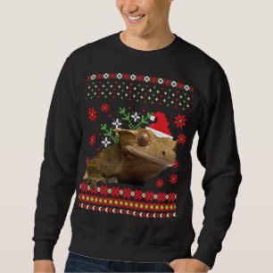 Moletom Gecko Ugly Christmas Sweater