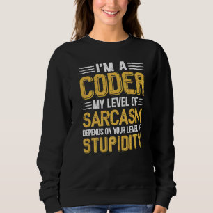 Moletom Geeky Informática Nerd Coder Sarcasmo