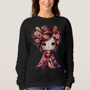 Moletom Geisha Japonês Bonito