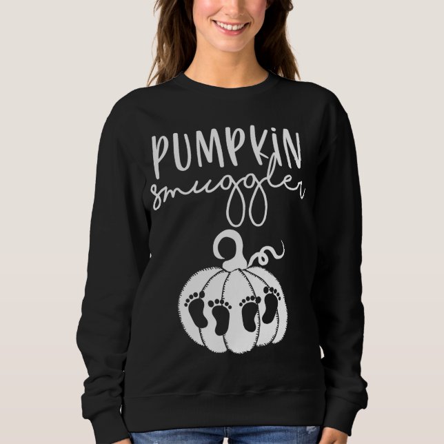 Moletom Gemido Grávida Pumpkin Smuggler Smuggling Pumpkins (Frente)