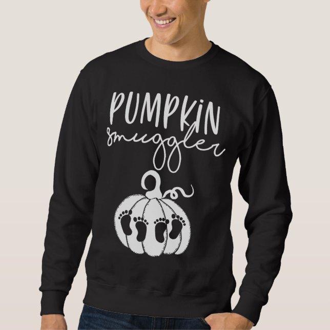 Moletom Gemido Grávida Pumpkin Smuggler Smuggling Pumpkins (Frente)