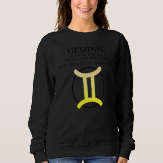 Moletom Gemini Clothing Birthday Roupa June Girl Astrol