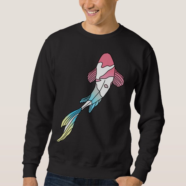 Moletom Genderflux Koi Fish (Frente)