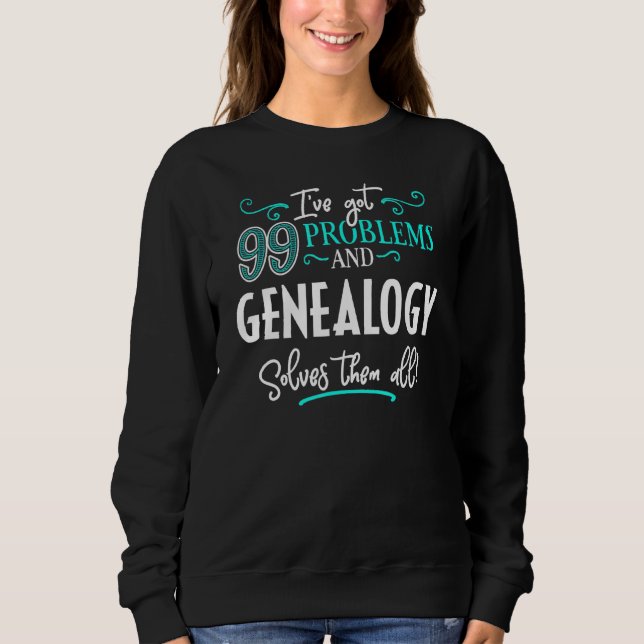 Moletom Genealogia da Design Genealogia Resolve-os a Todos (Frente)