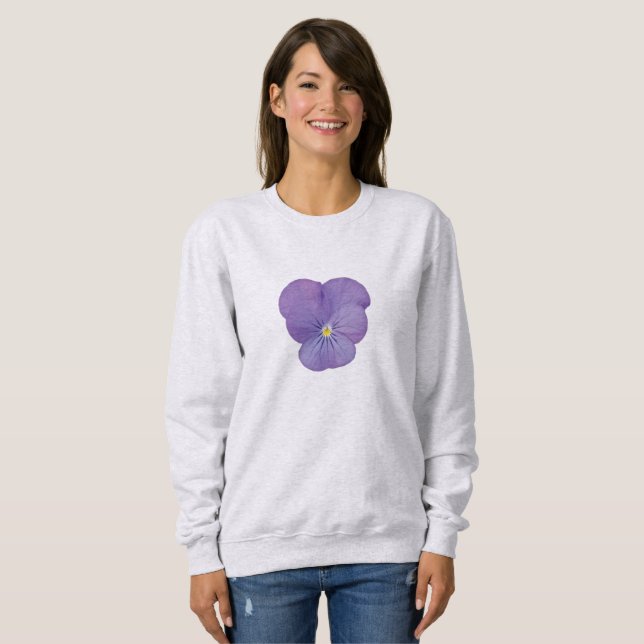 Moletom Gentil Pansy Long Sleeve (Frente Completa)