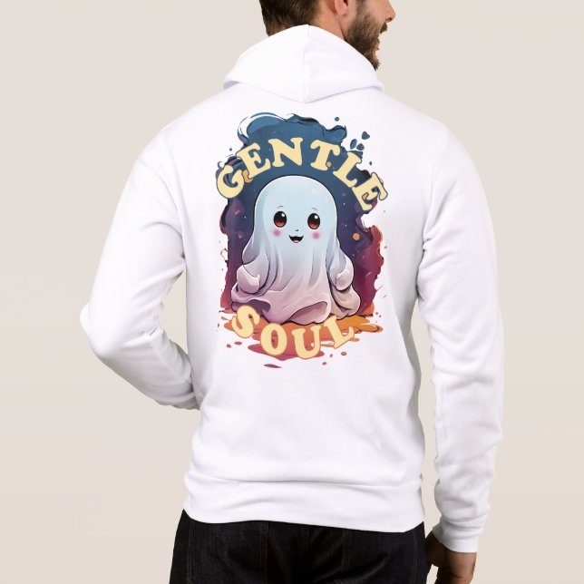 Moletom Gentle Soul Kawaii Ghost (Verso)