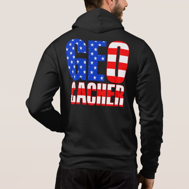 Moletom Geocacher Americano (Verso)