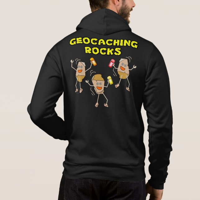 Moletom Geocaching Rocks (Verso)