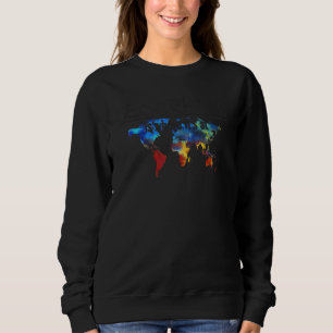 Moletom Geografia é onde está na Terra de Professores de G