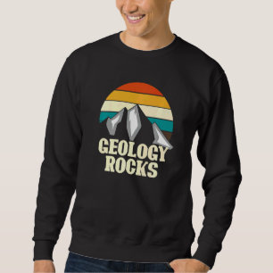 Moletom Geologia da Montanha Retro Rock