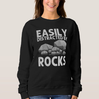 Moletom Geologia Para Homens Mulheres Coletor de Rochas Pe