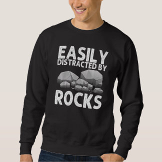 Moletom Geologia Para Homens Mulheres Coletor de Rochas Pe
