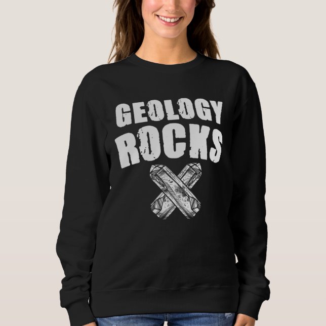 Moletom Geologia Rochas Colecionadores de Rochas  Geólogo  (Frente)
