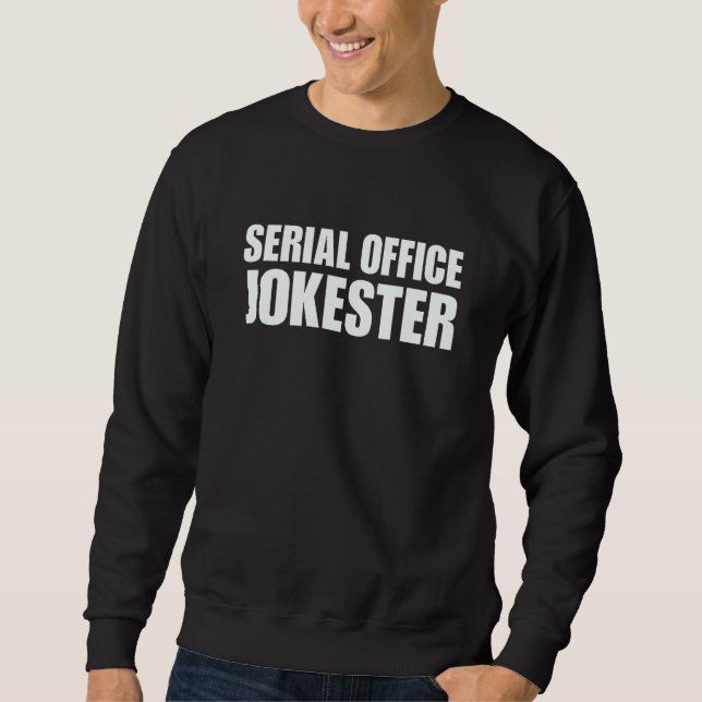 Moletom Gerenciador de Escritório Funny do Office Serial J (Frente)