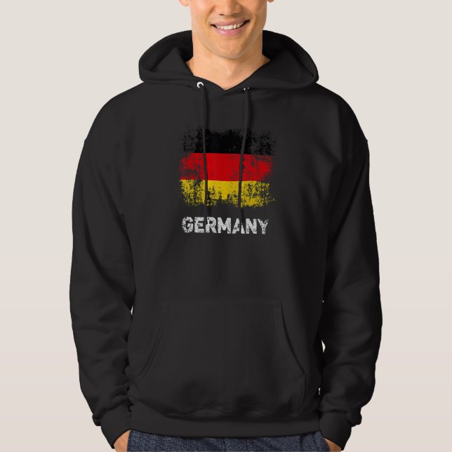 Moletom German Flag Deutschland Patriotic Germany Flag (Frente)