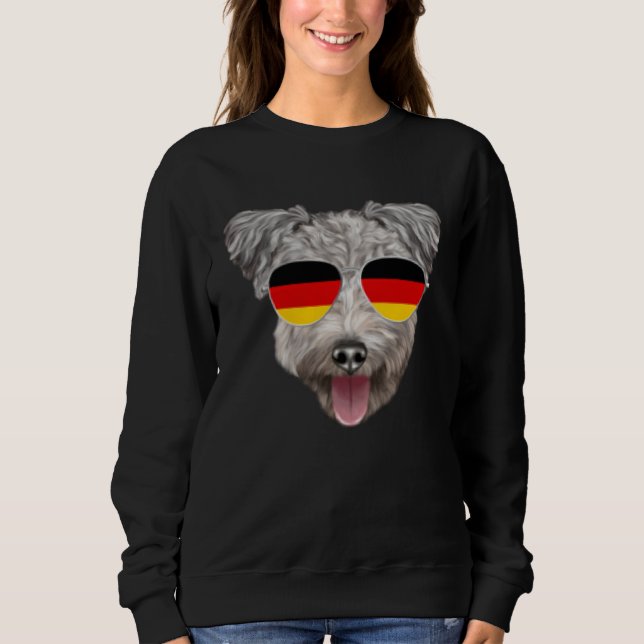 Moletom German Flag Pumi Dog Germany Pocket (Frente)