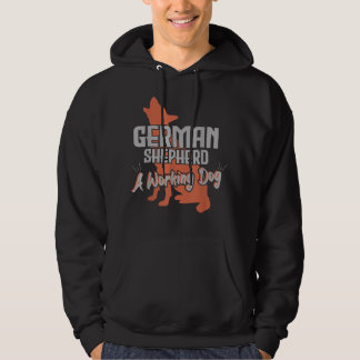Moletom German Shepherd A Working Dog Dog Lovers