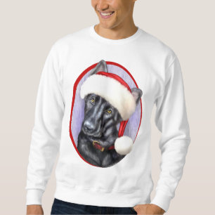 Moletom German shepherd BLK Papais noeis de Natal