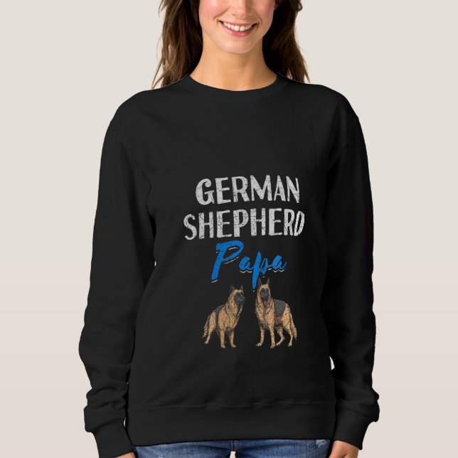 Moletom German shepherd das mulheres German shepherd (Frente)